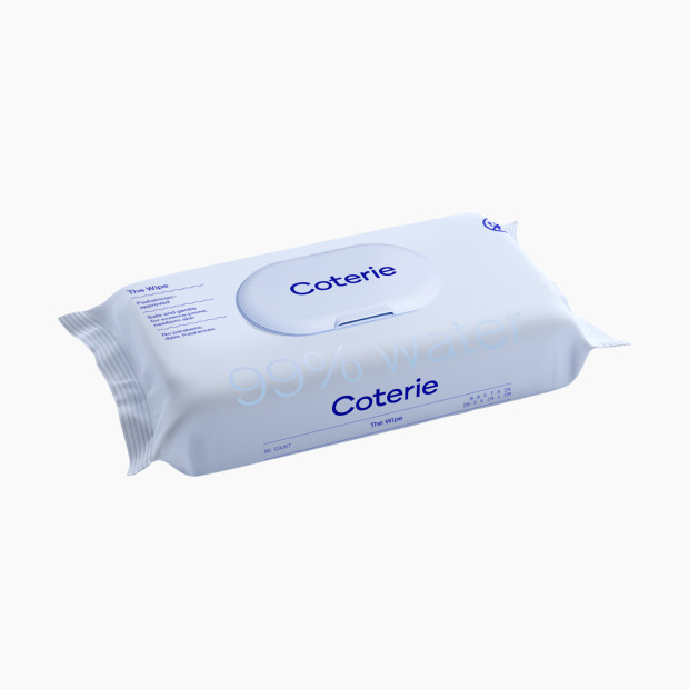 Coterie Newborn Diaper and Wipes Starter Bundle.