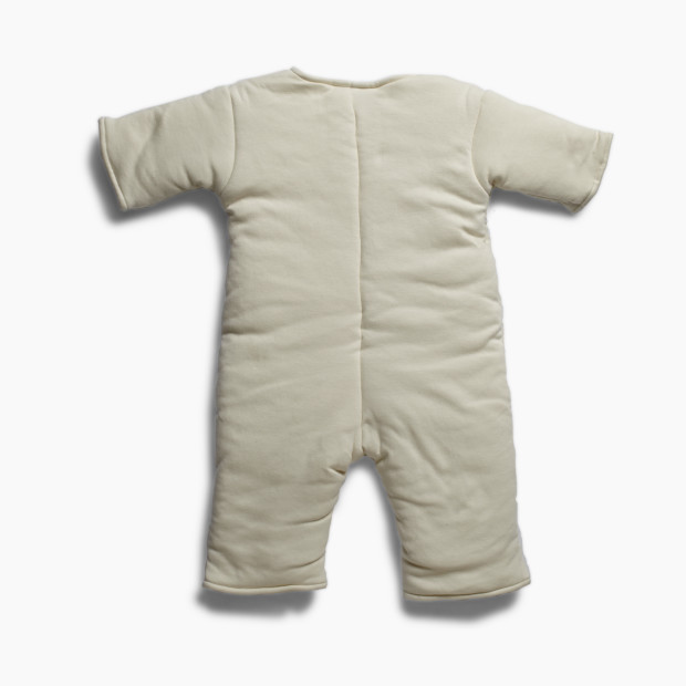 Baby Merlin's Magic Sleepsuit Cotton Swaddle Transition Product - Cream, 6-9 Months.
