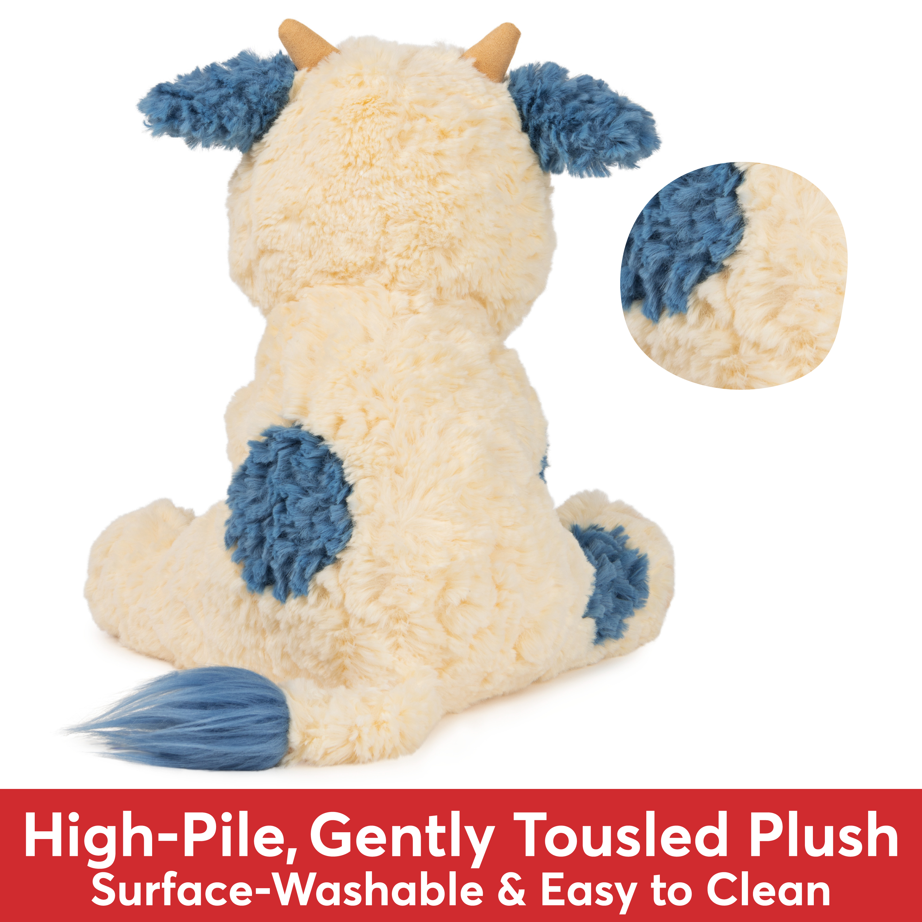 Gund Cozys Collection Stuffed Animal Plush - Cow.