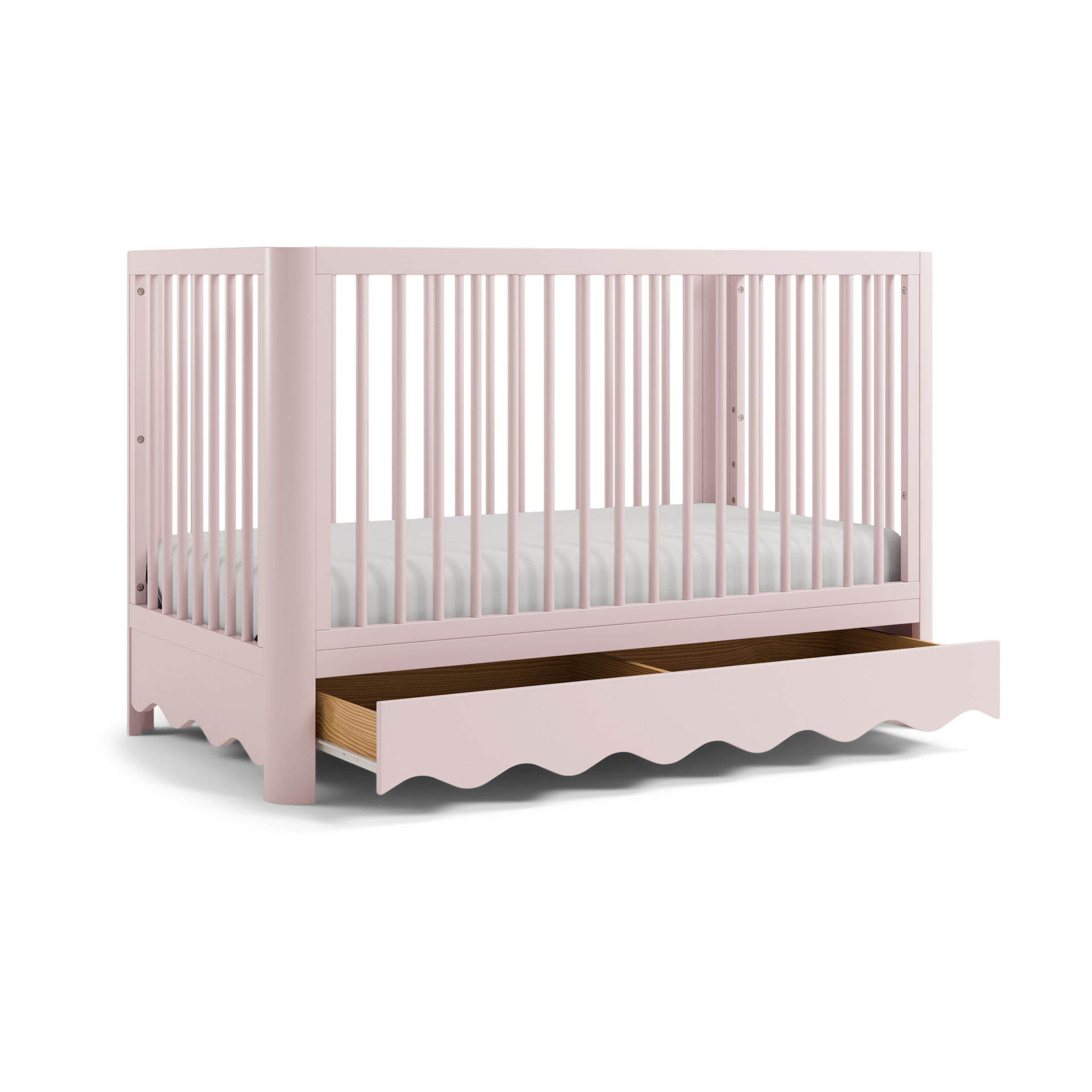 Storkcraft Casablanca Deluxe 5-in-1 Convertible Crib with Drawer.
