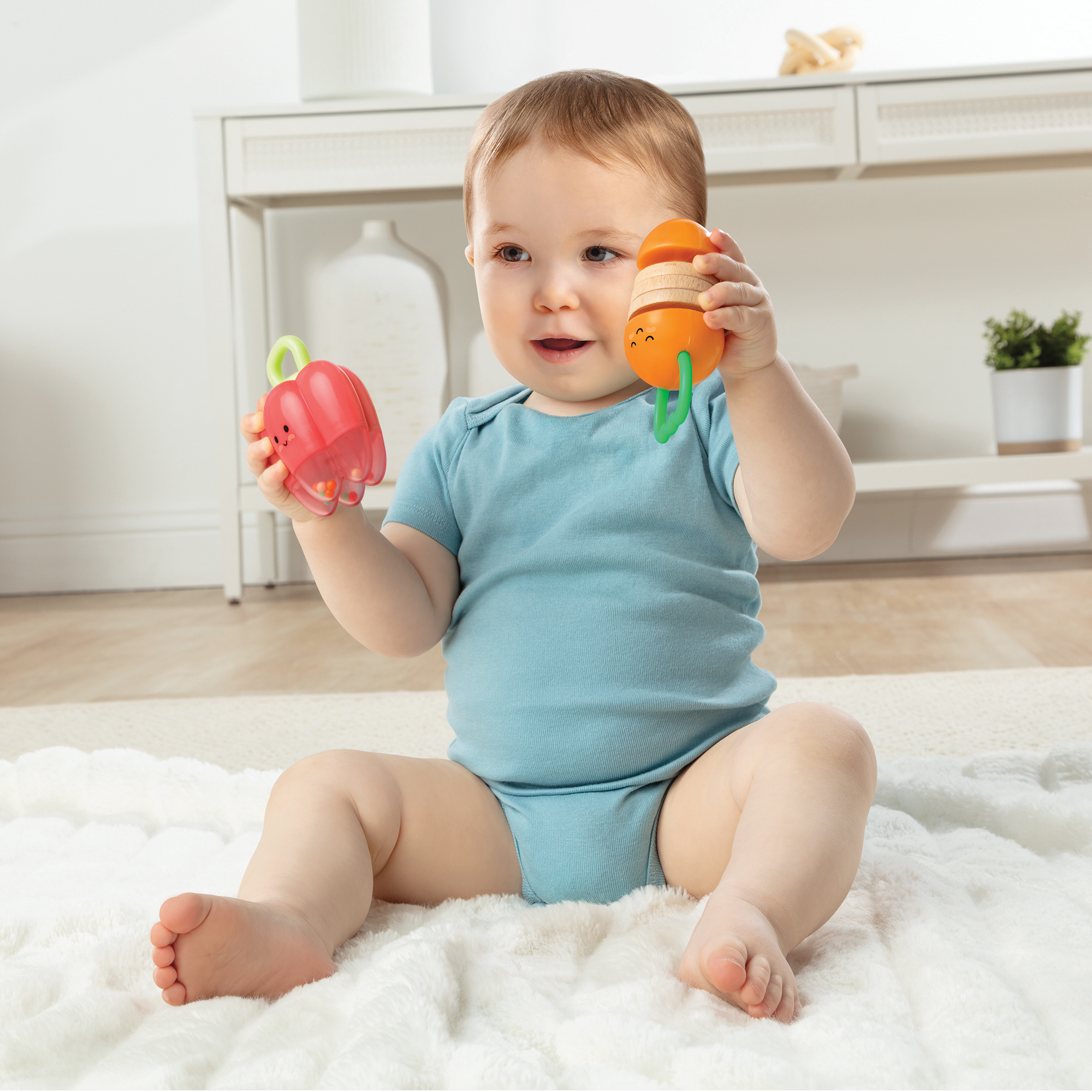Melissa & Doug Farmers Market 3-in-1 Take-Along Toy.