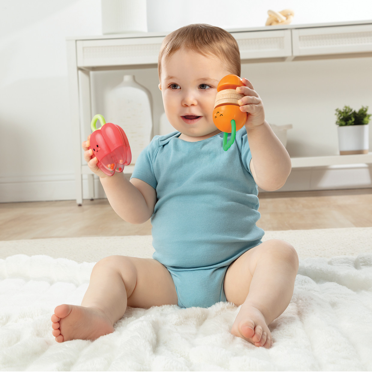 Melissa & Doug Farmers Market 3-in-1 Take-Along Toy.