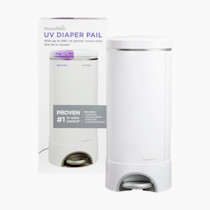 UV Sterilizing Diaper Pail | Baby Diapering & Nursery Essentials | Munchkin