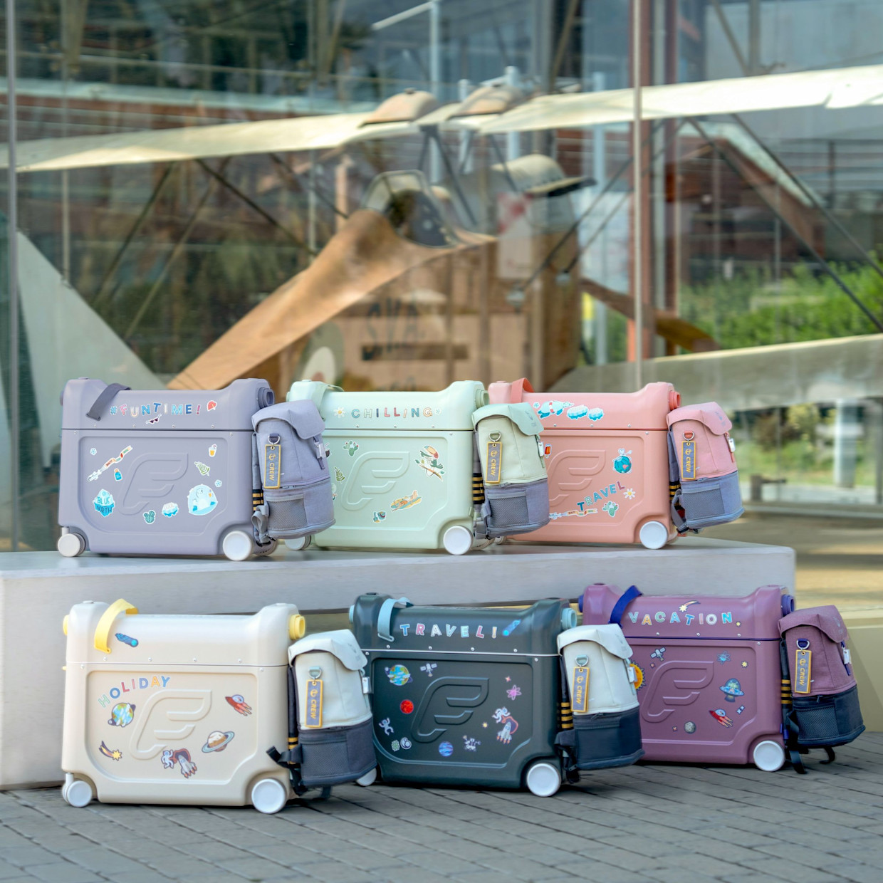 Stokke JetKids Travel Bundle - Arctic Blue.