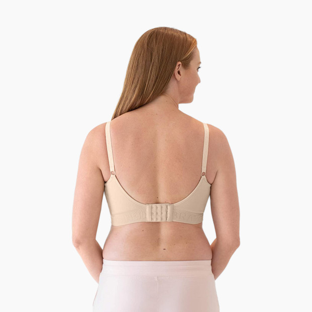 Kindred Bravely Sublime Hands Free Pumping Bra - Beige, Small.