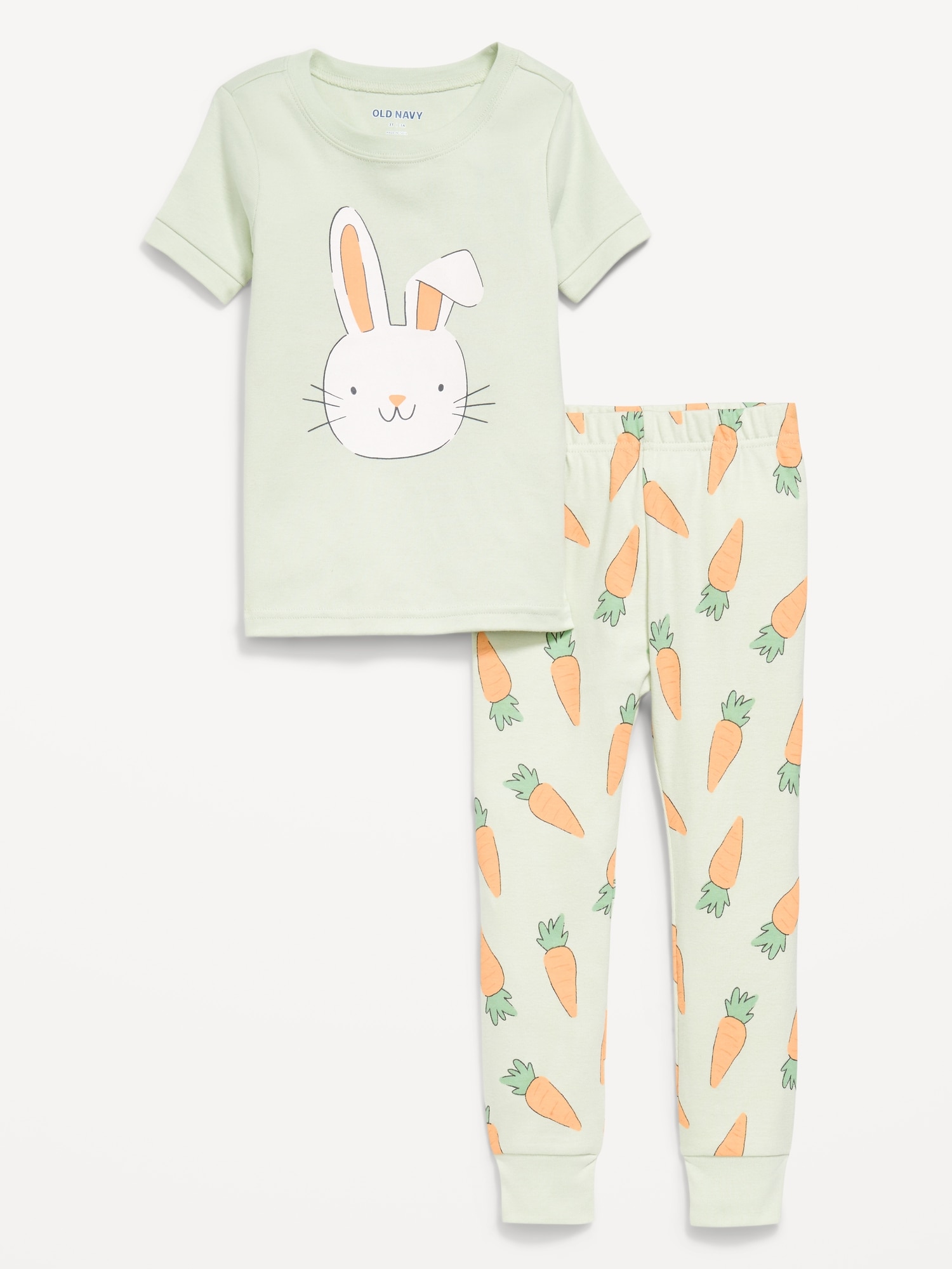 Printed Unisex Snug-Fit Pajama Set for Toddler & Baby.