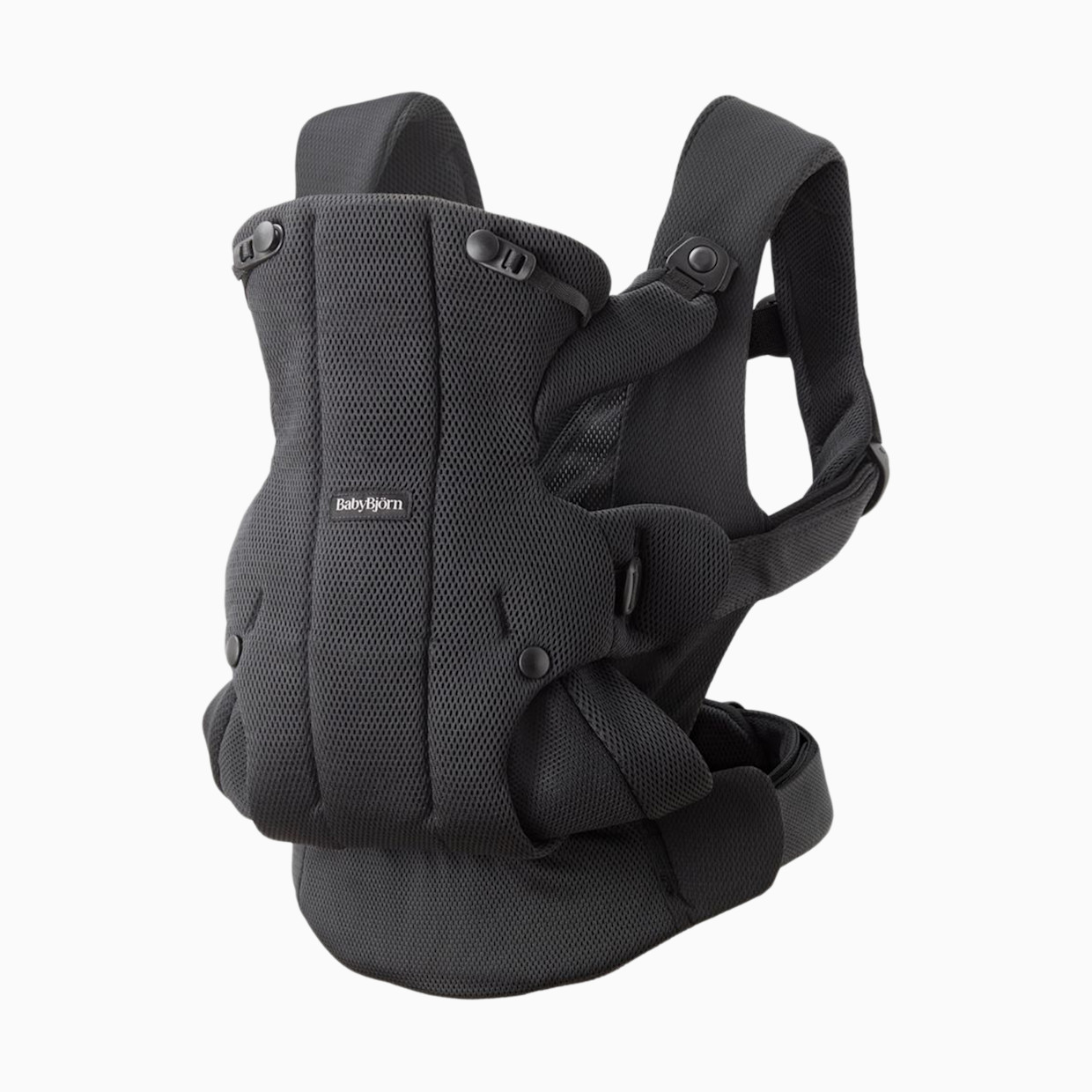 BabyBjörn Baby Carrier Hold - Black Mesh.