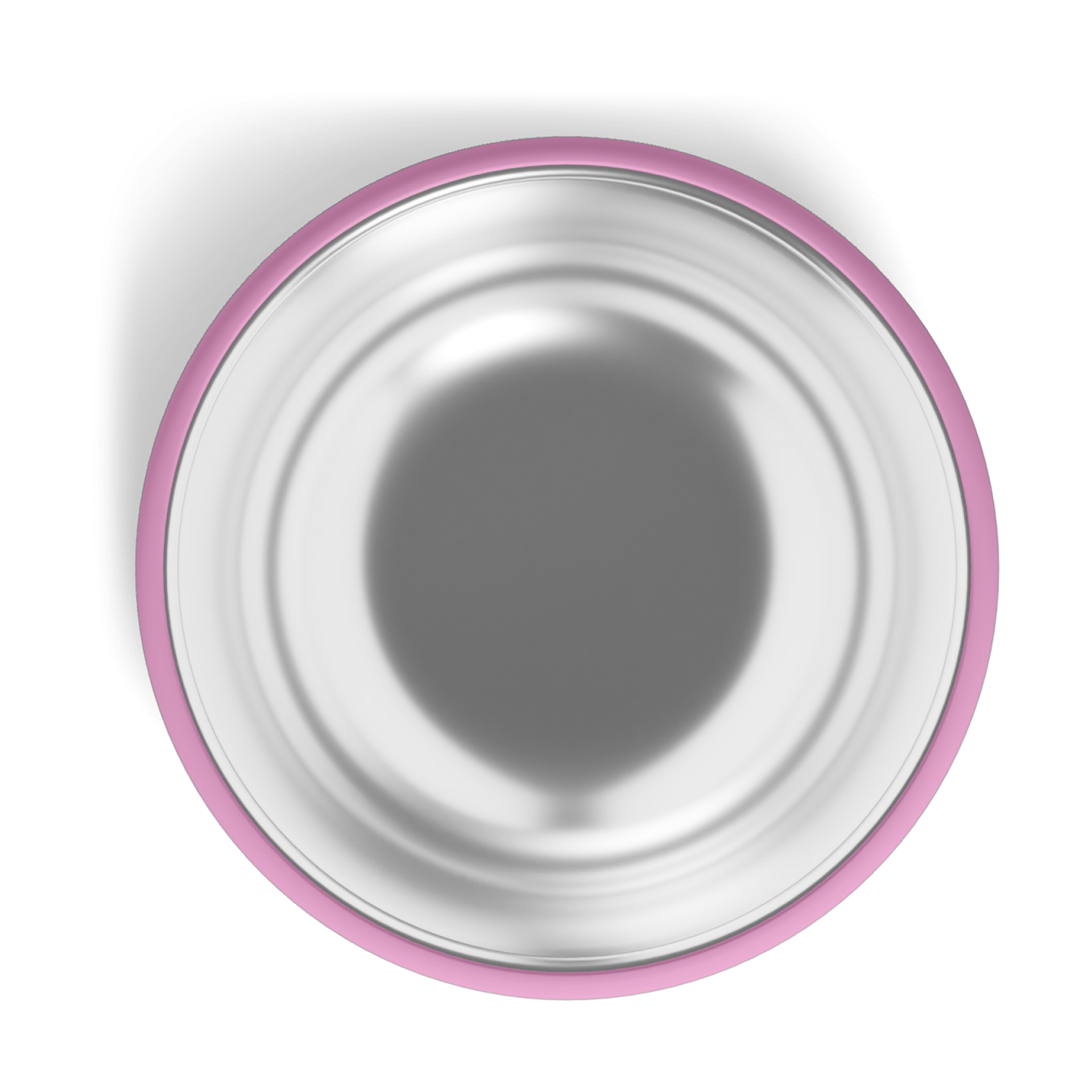 Lalo Stainless Steel Suction Bowl - Bubble Gum.