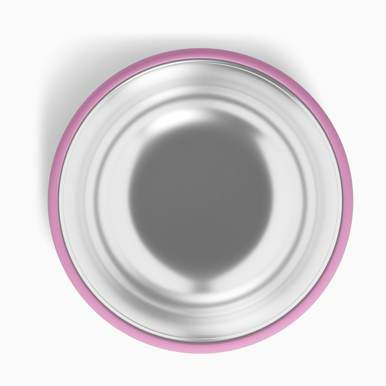 Lalo Stainless Steel Suction Bowl - Bubble Gum.