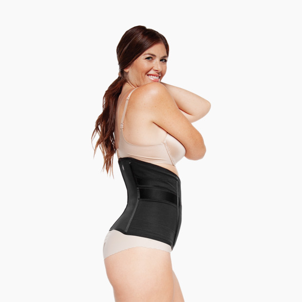 Belly Bandit Luxe Belly Wrap - Black, X-Large.