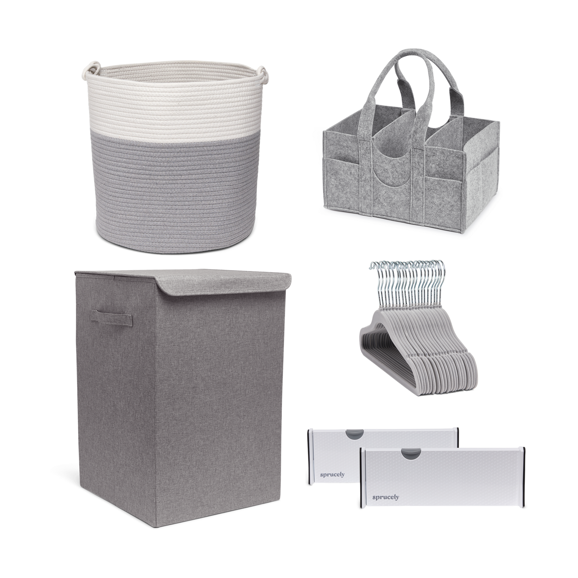 Sprucely Ultimate Nursery Organization Bundle.