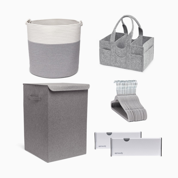 Sprucely Ultimate Nursery Organization Bundle.