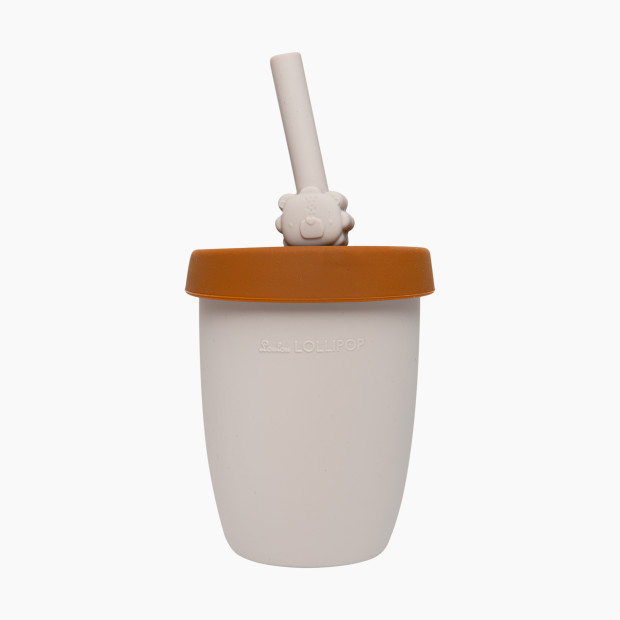 Loulou Lollipop Kids' Cup with Straw - Ginger Honey.