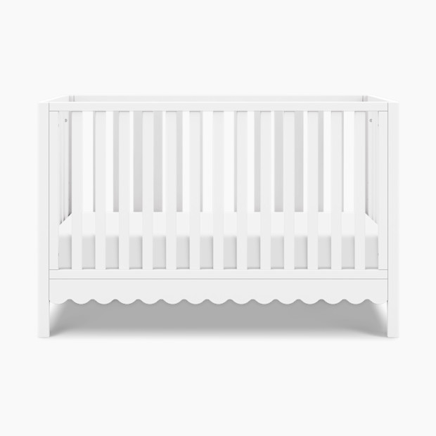 daVinci Sammy Scallop 4-in-1 Convertible Crib - White.