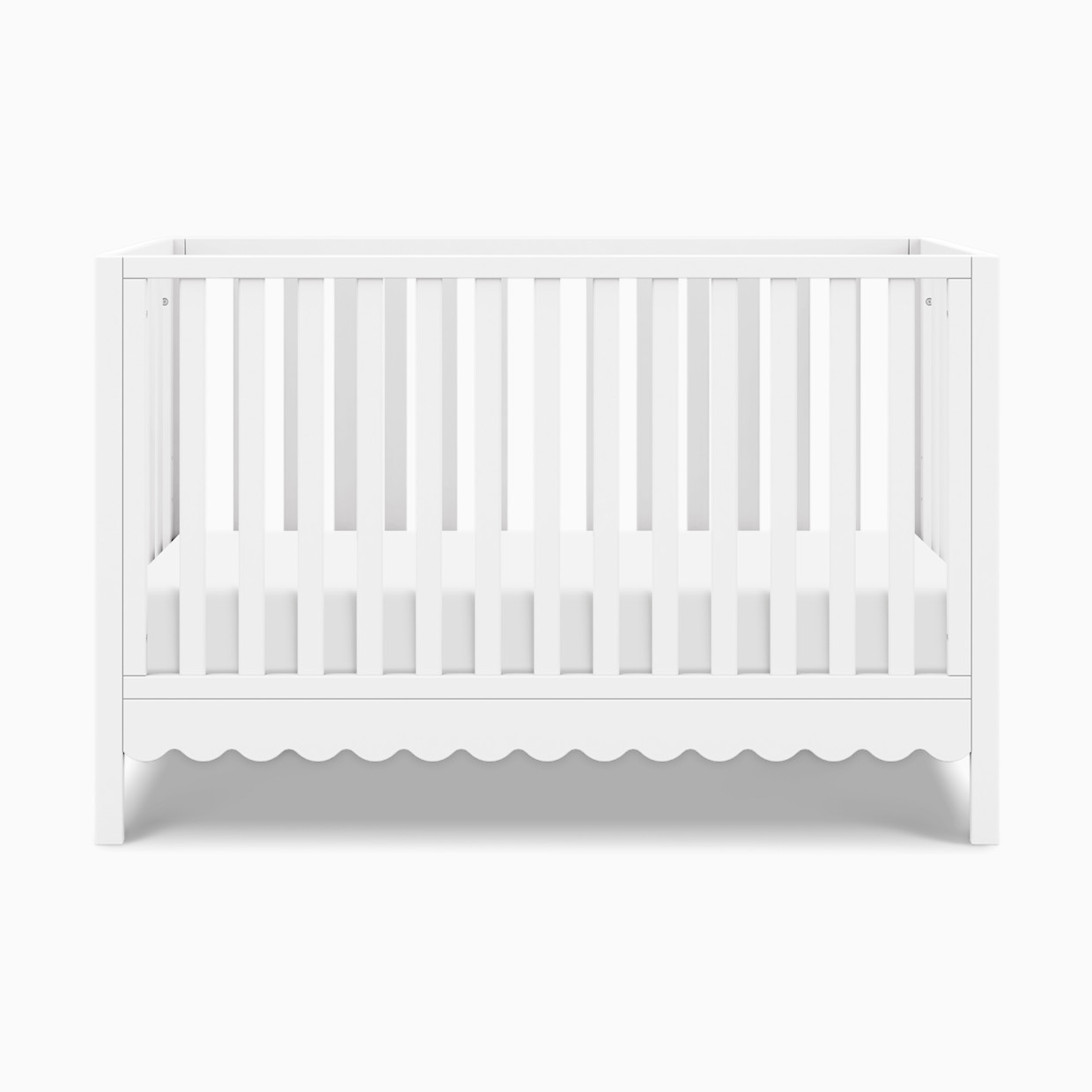 daVinci Sammy Scallop 4-in-1 Convertible Crib - White.