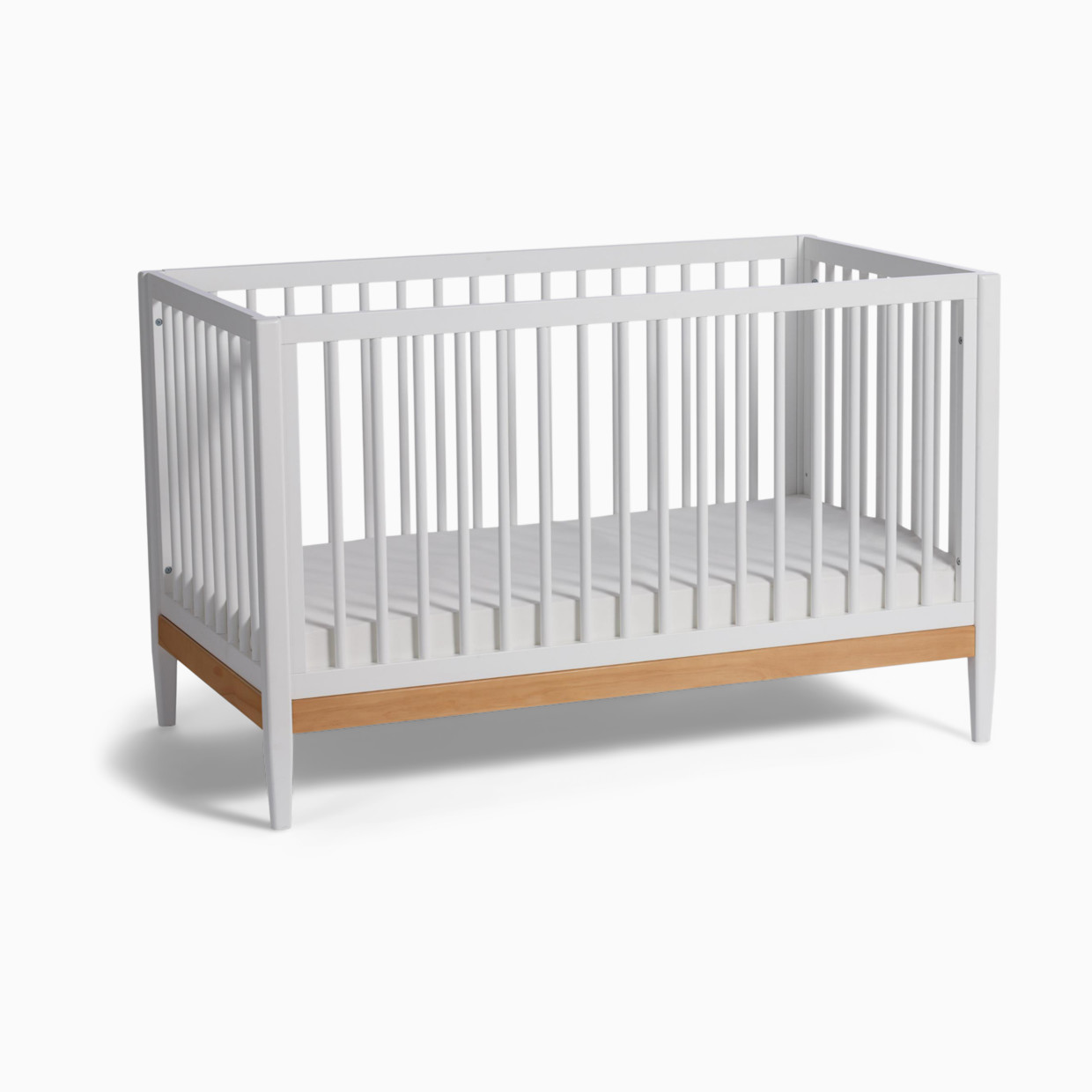 Little Seeds Clover Crib - True White.