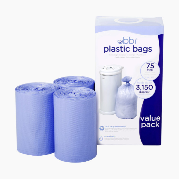 Ubbi Plastic Bags for Ubbi - 75.
