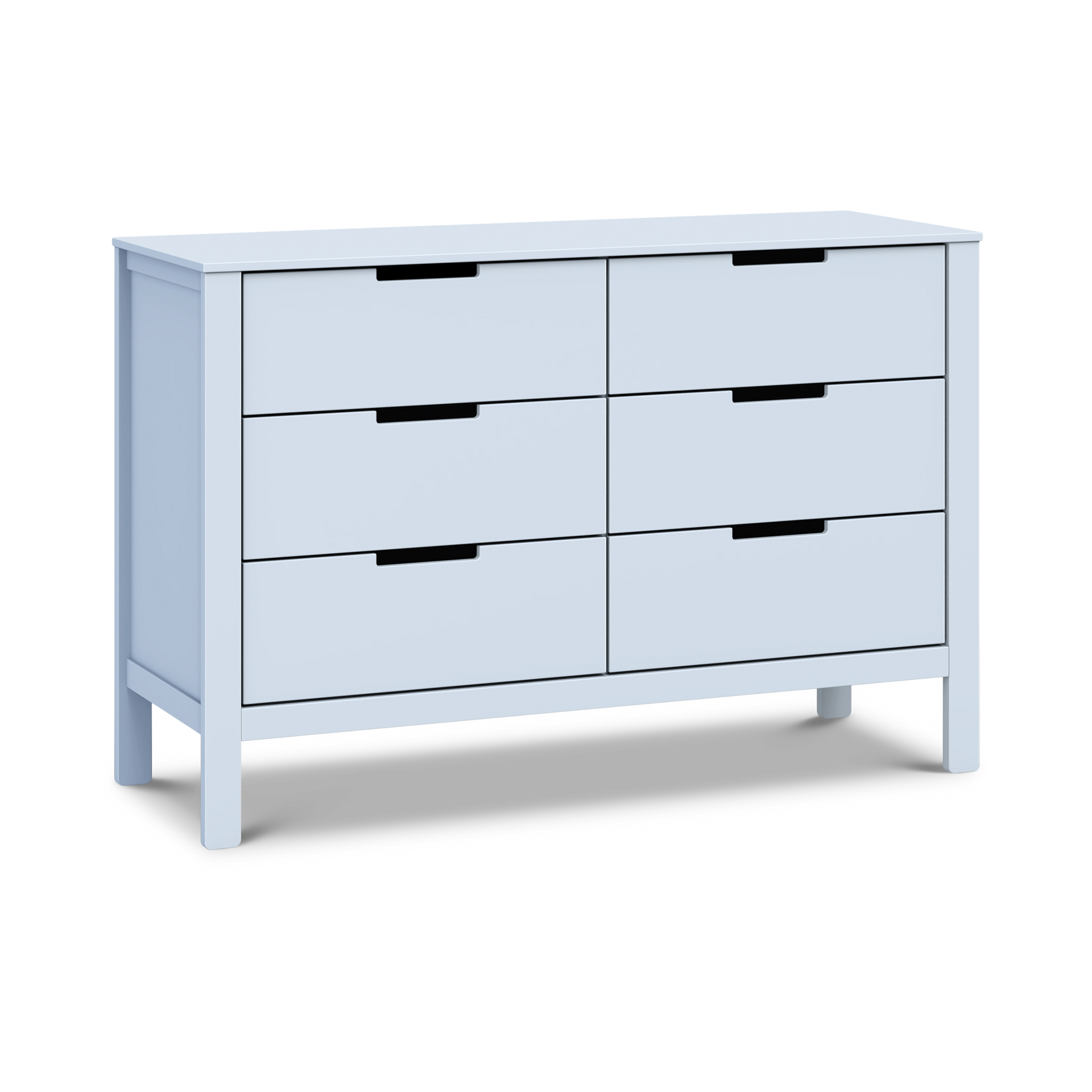 Carter's by daVinci Colby 6-Drawer Dresser - Powder Blue.