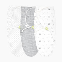 KeaBabies 3-Pack Organic Baby Swaddle Sleep Sacks - Swaddles for Newborns, Infant 0-3 Months, Baby Girls, Boys, Soft & Snug Newborn Sleep Sack, Nursery Swaddling Blankets (Nordic)