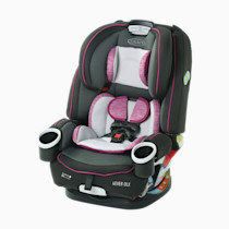 Graco 4Ever DLX 4-in-1 Car Seat, Pink | Infant to Toddler Car Seat, with 10 Years of Use | Rear-facing, Forward-facing and Booster Modes | Safe, Comfortable and Convenient