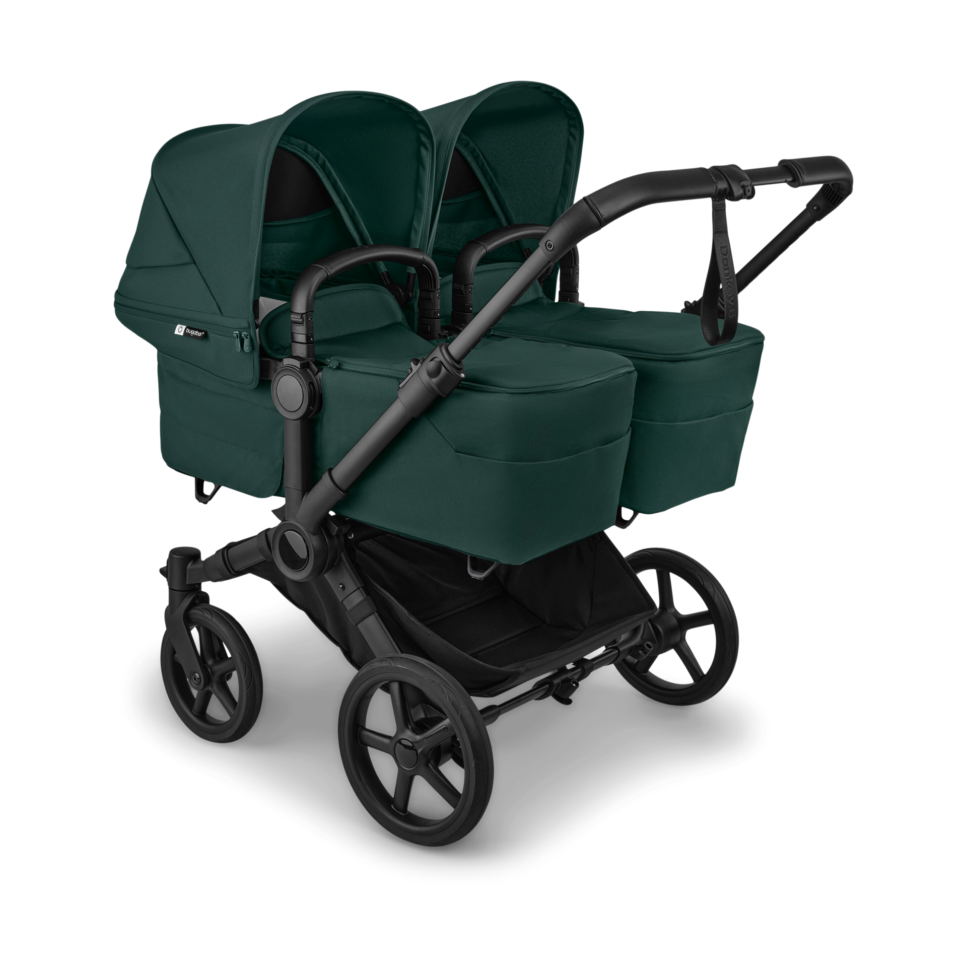 Bugaboo Donkey 6 Twin Bassinet Fabric - Fern Green.