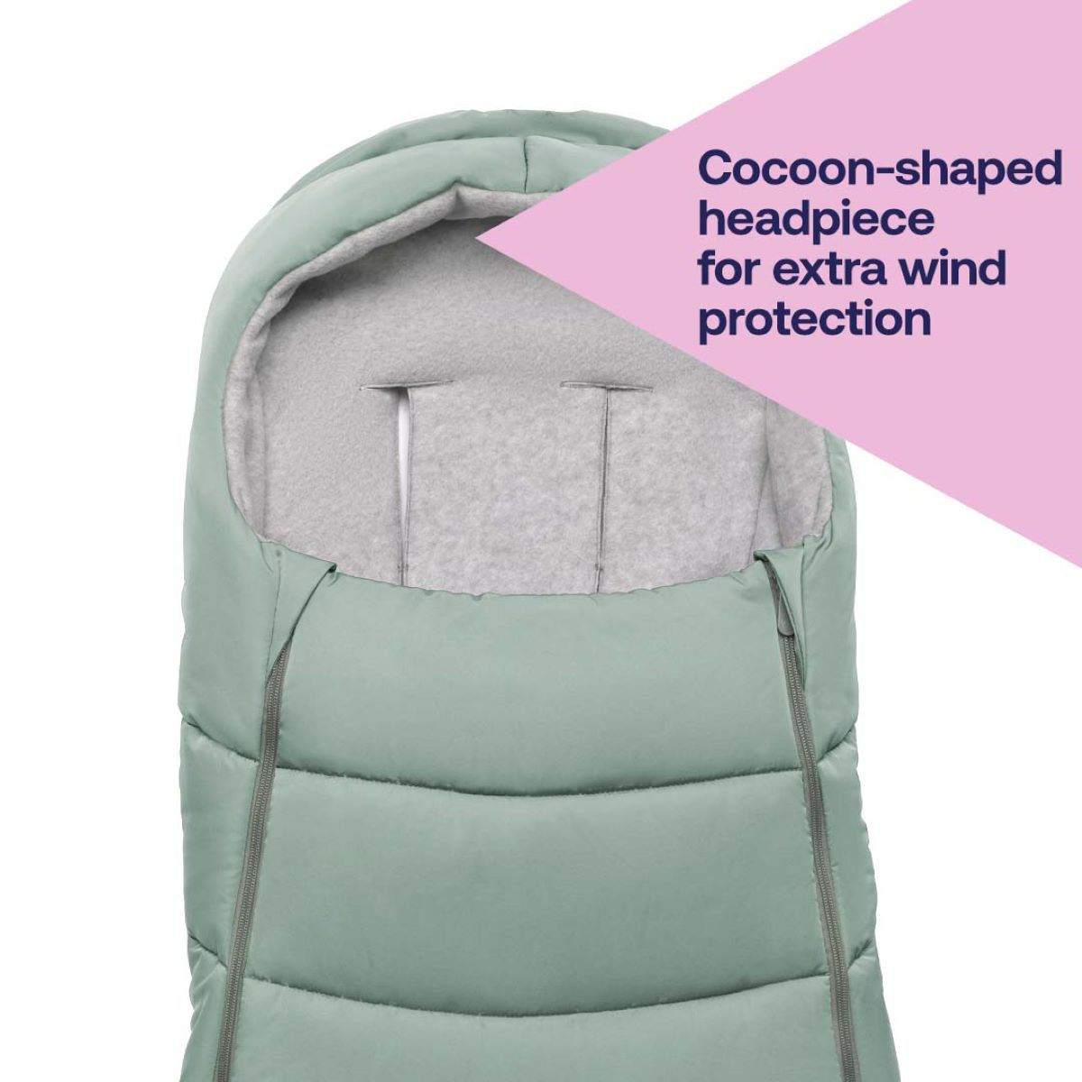 Bugaboo Footmuff - Moon Grey.