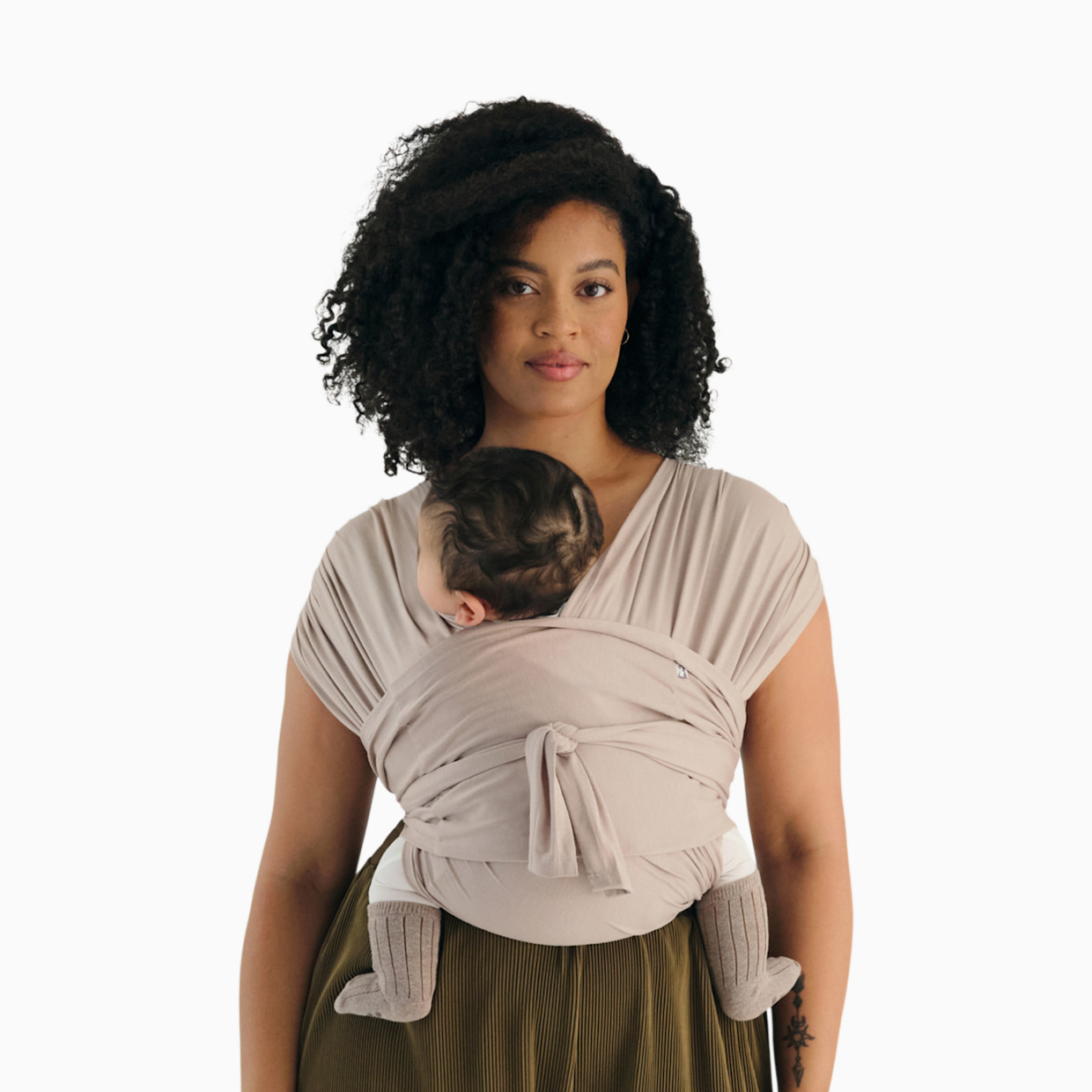 Konny Baby Wrap Carrier Flex SoftBreeze - Beige, XS-XL.
