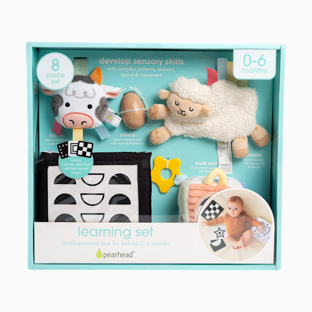Pearhead 0-6 Months Baby Learning Toys Set.