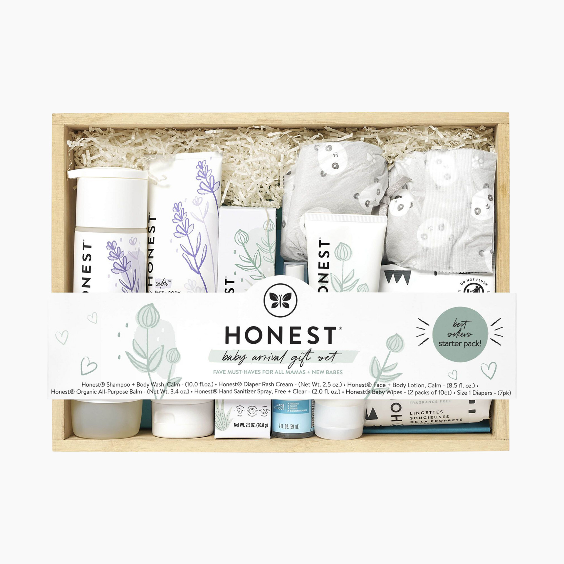 The Honest Company Baby Arrival Gift Set | Babylist Shop