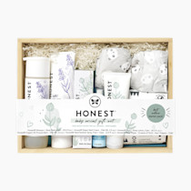 The Honest Company Baby Arrival Gift Set | Newborn Essentials Welcome Box | Diapers, Wipes, Personal Care, Diaper Rash Cream