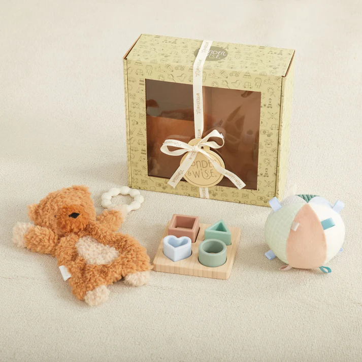 Wonder & Wise Hello Baby Gift Set.