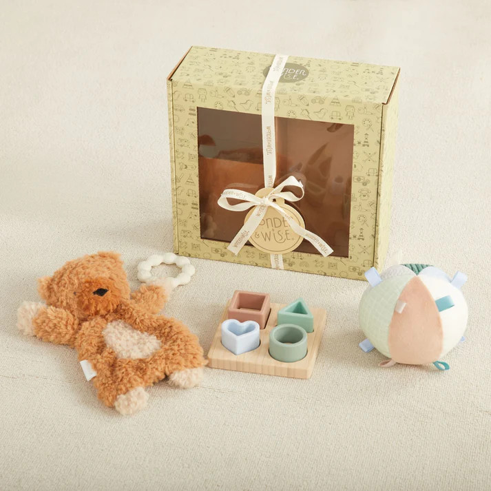 Wonder & Wise Hello Baby Gift Set.