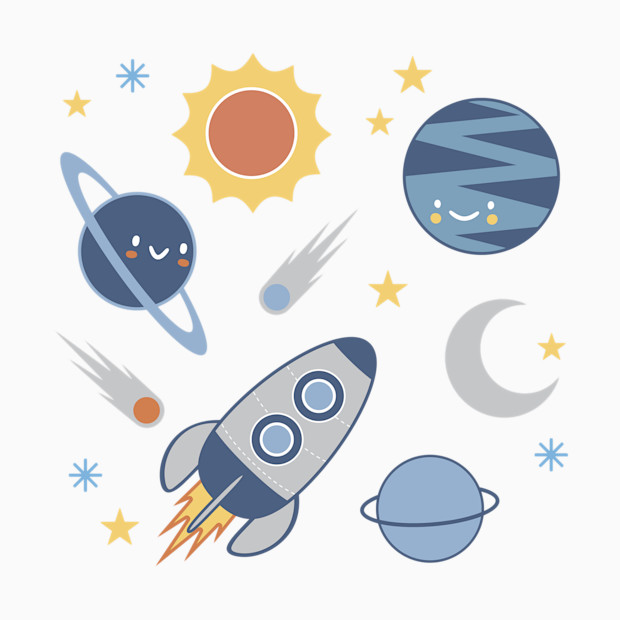 Lambs & Ivy 4-Piece Crib Bedding Set.