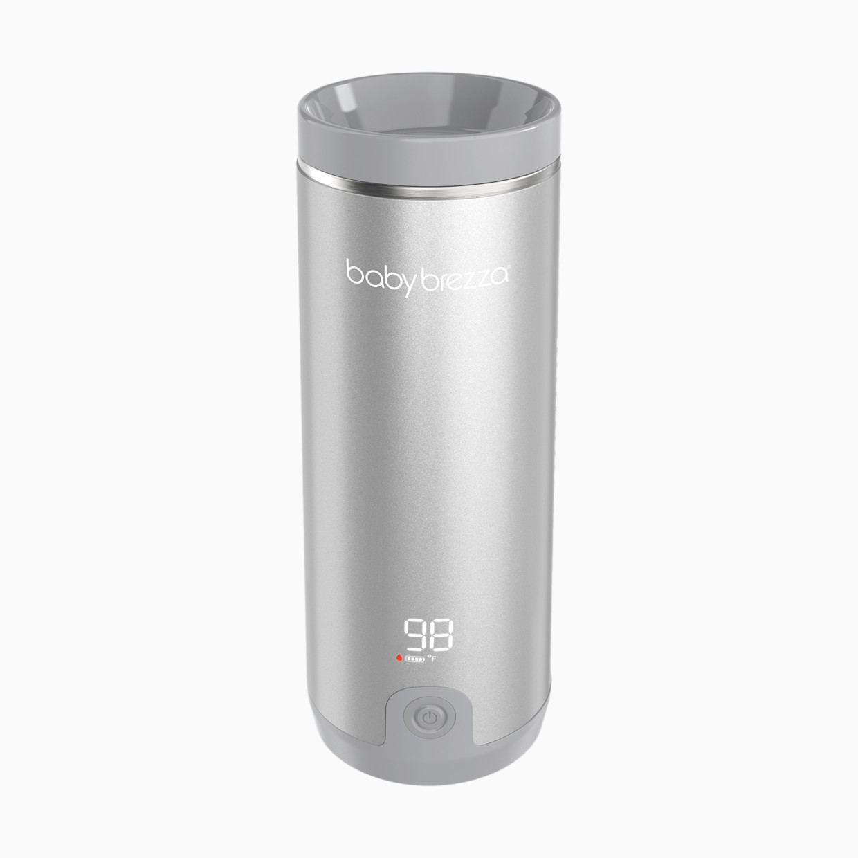 Baby Brezza Super Fast Portable Bottle Warmer - Silver.