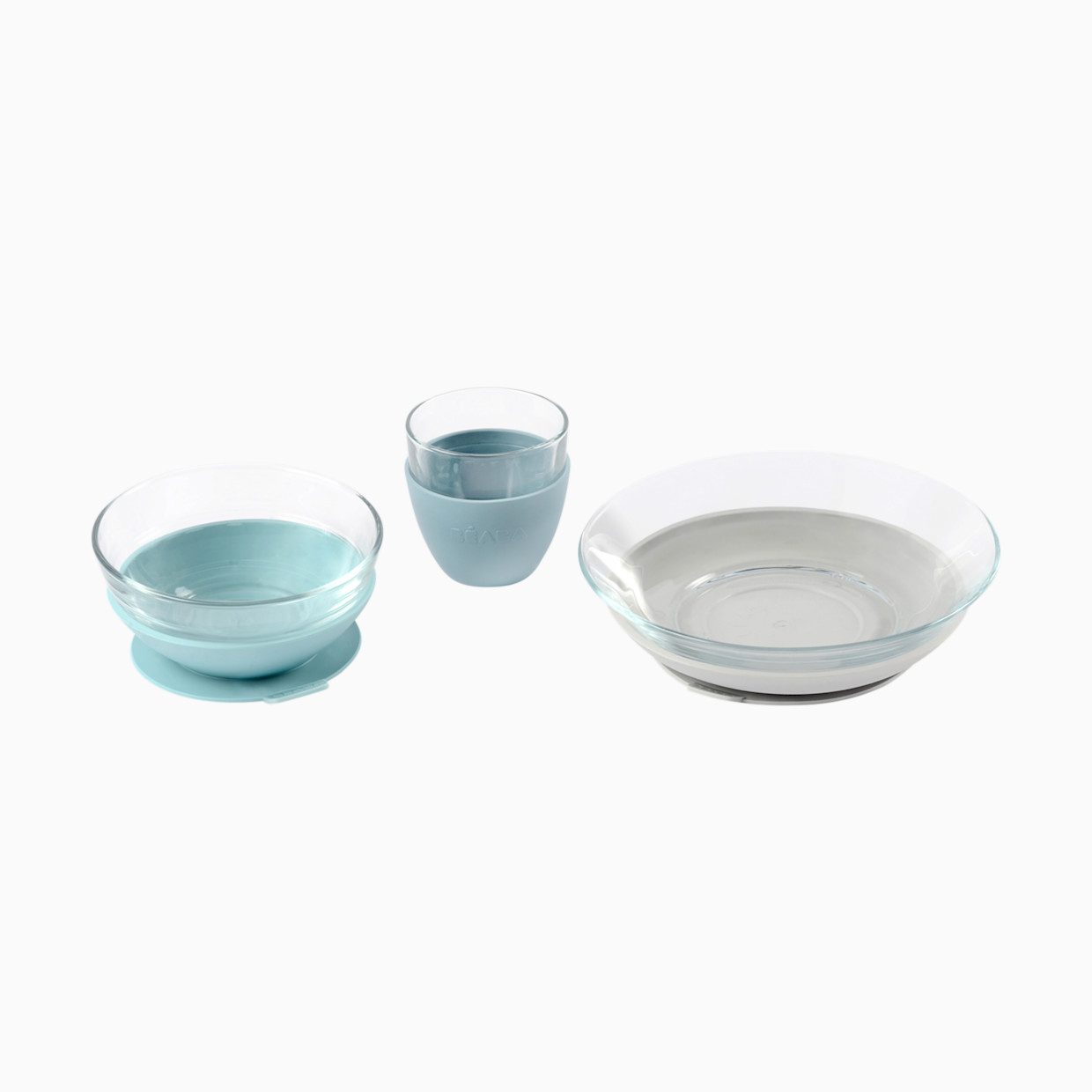 Beaba Glass Meal Set - Rain.