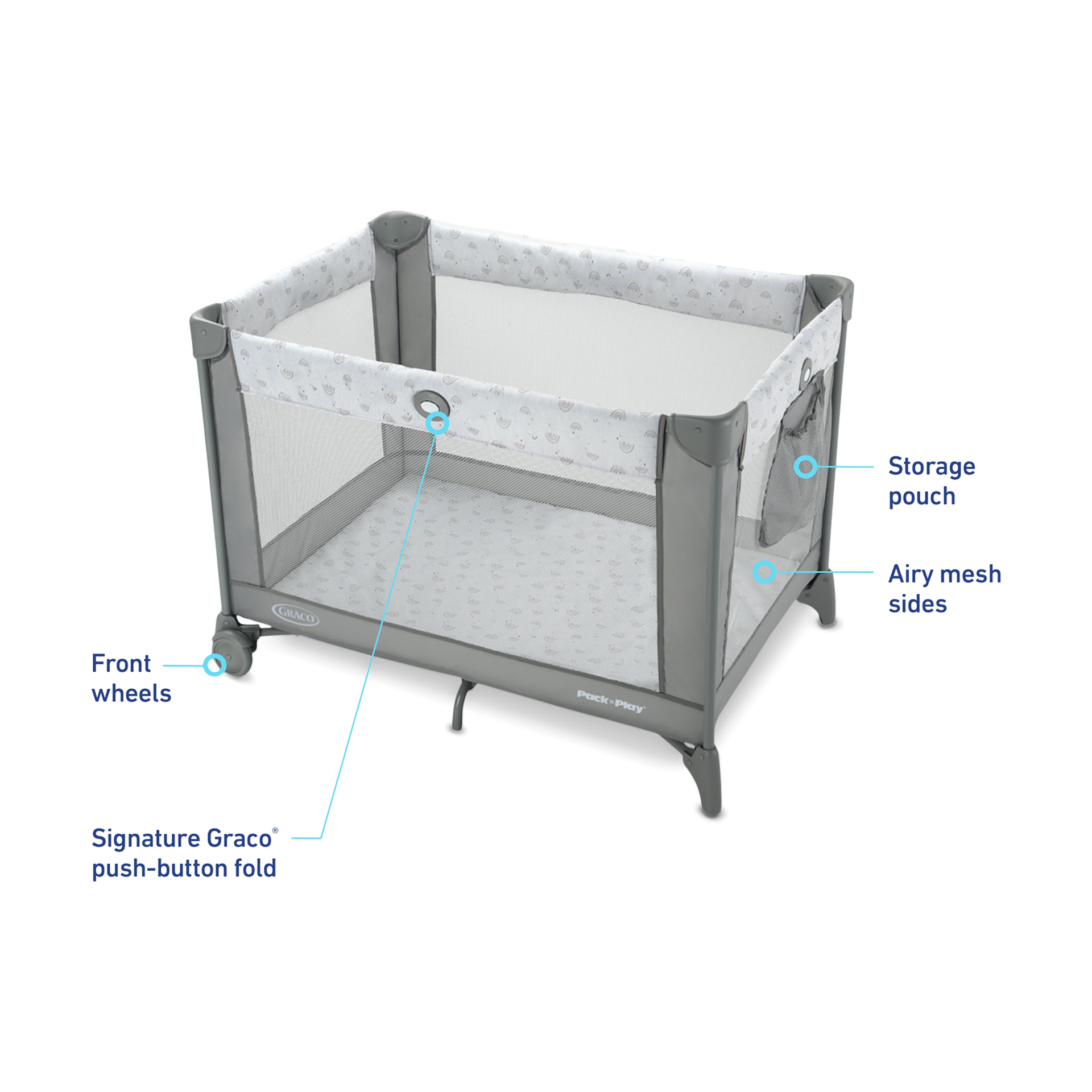 Graco Pack 'n Play Portable Playard - Reign.