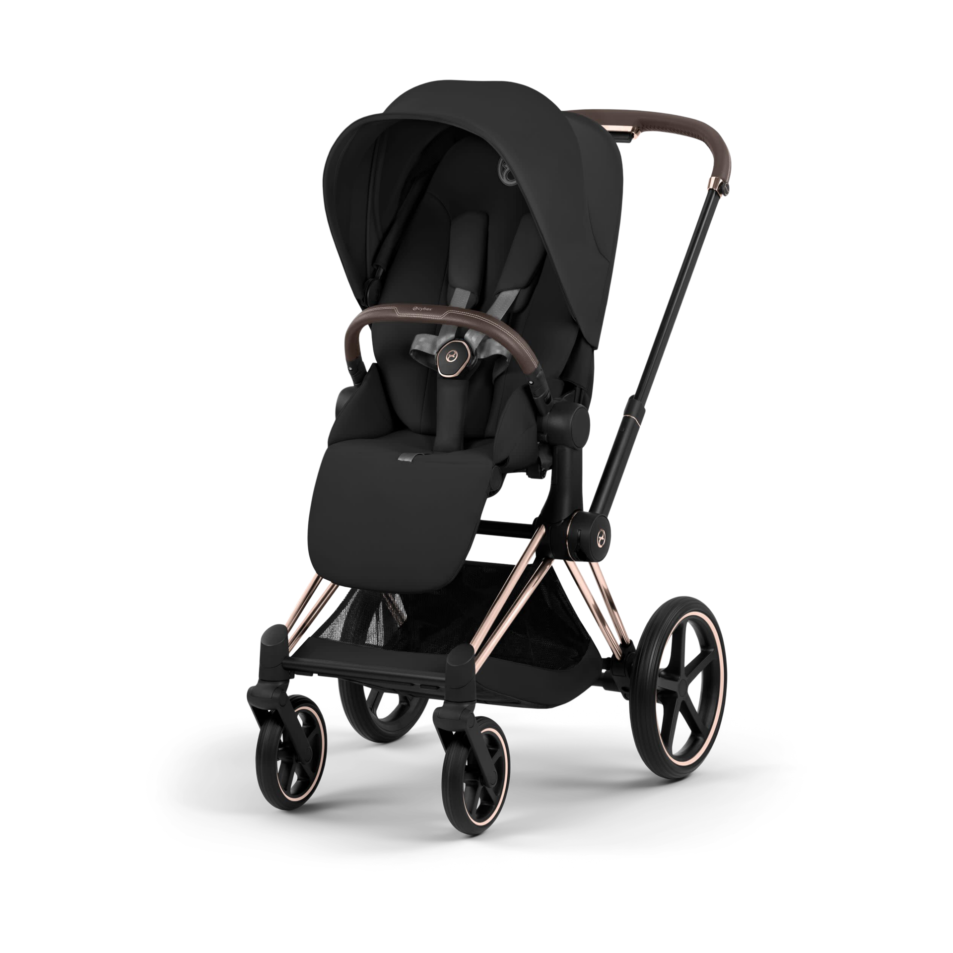 Thumbnail of Rose Gold Frame/Sepia Black Lux Seat