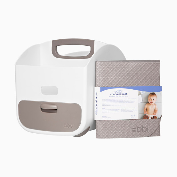 Ubbi Diaper Caddy & Changing Mat.