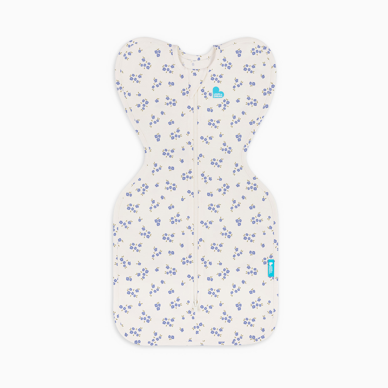 Love to Dream Printed Swaddle Up Original 1.0 TOG - Jacaranda Meadow, Medium.