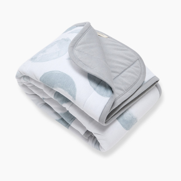 Burt's Bees Baby Reversible Organic Cotton Jersey Knit Blanket.