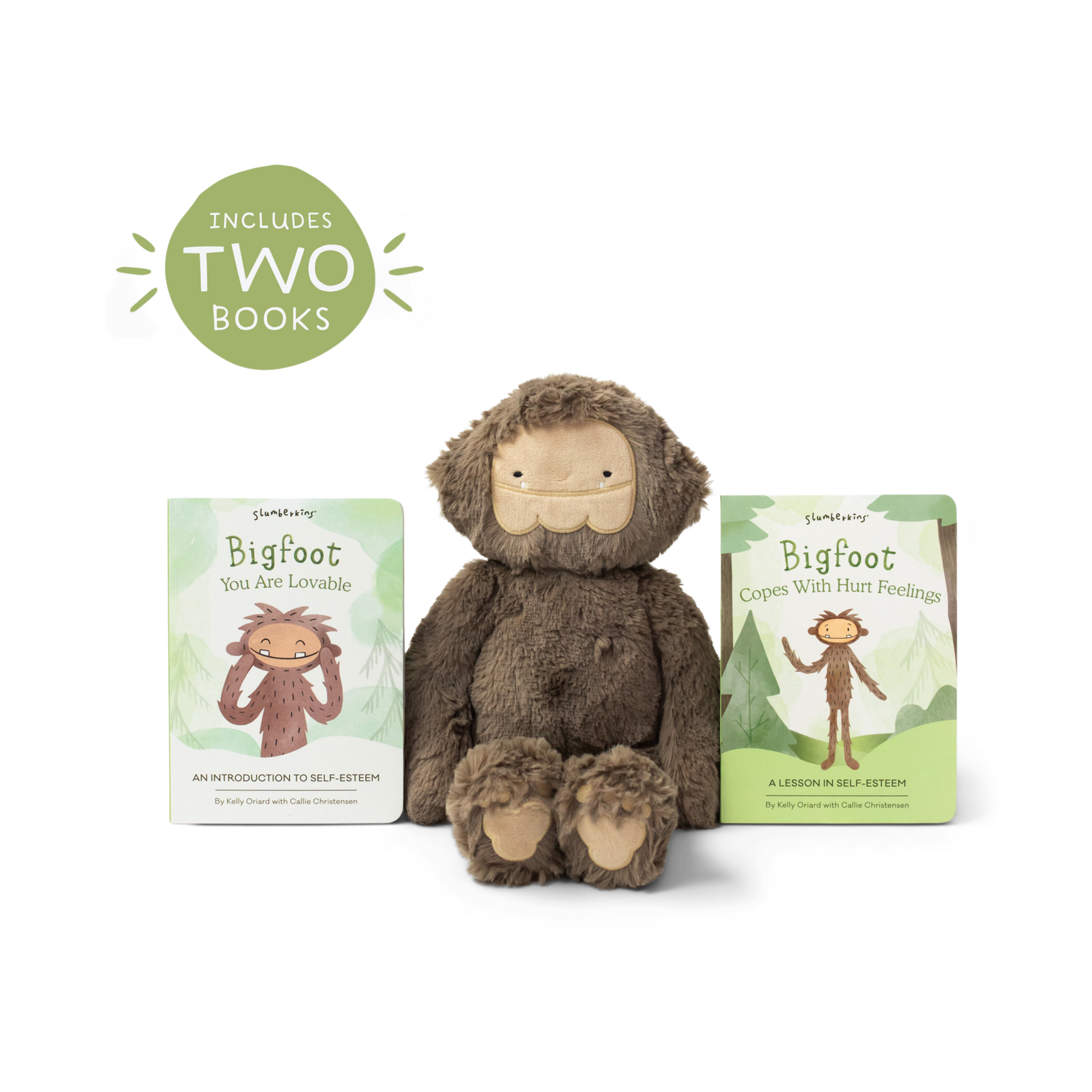 Slumberkins, Inc. Kin & Book Bundle - Bigfoot's Self Esteem | Babylist Shop