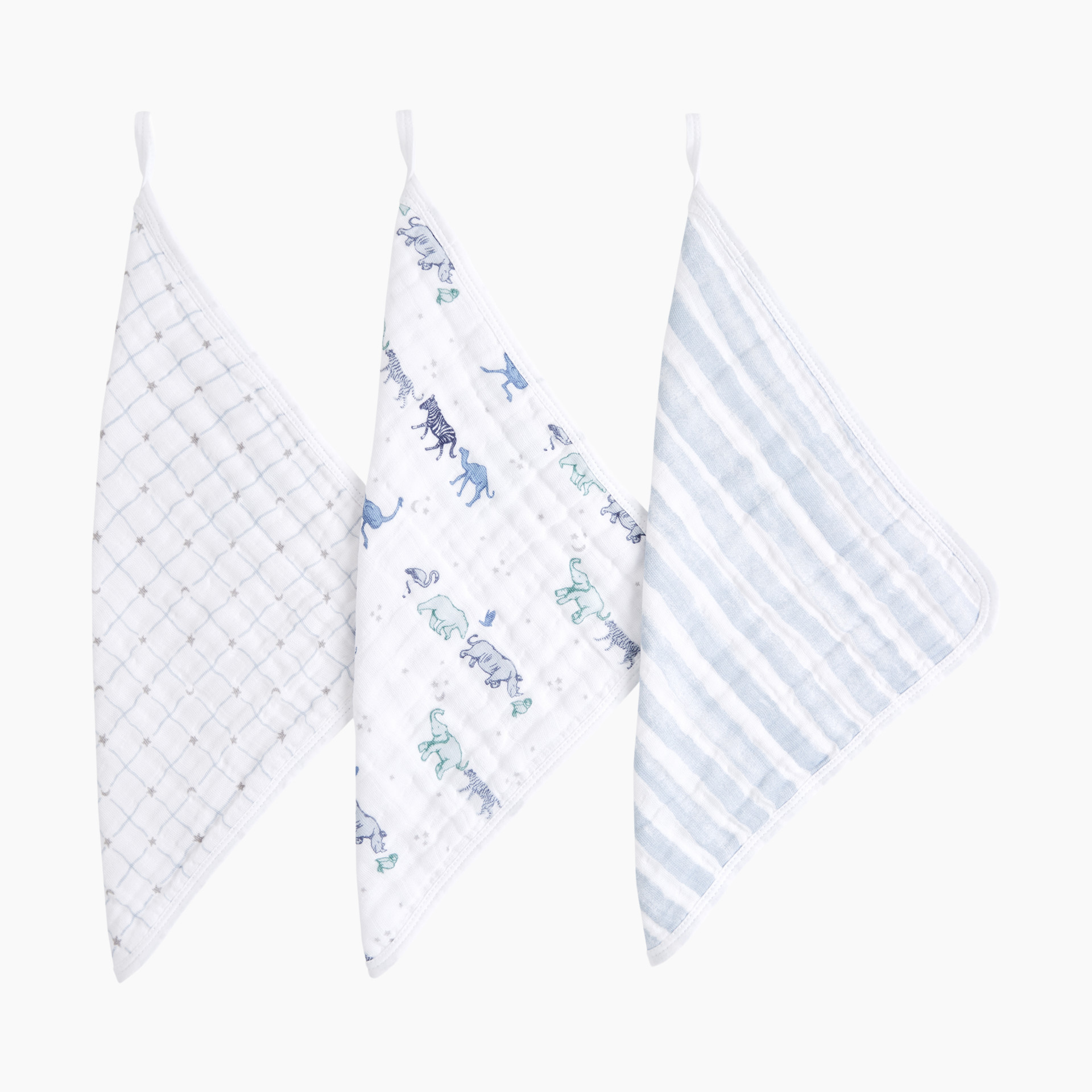Aden + Anais Cotton Muslin Squares (3 Pack) in Keep Rising