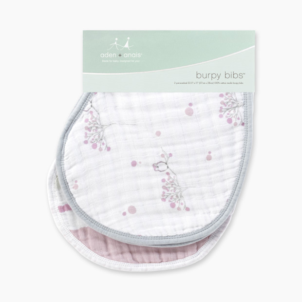 Aden + Anais Cotton Muslin Burpy Bibs (2 Pack) - For The Birds.