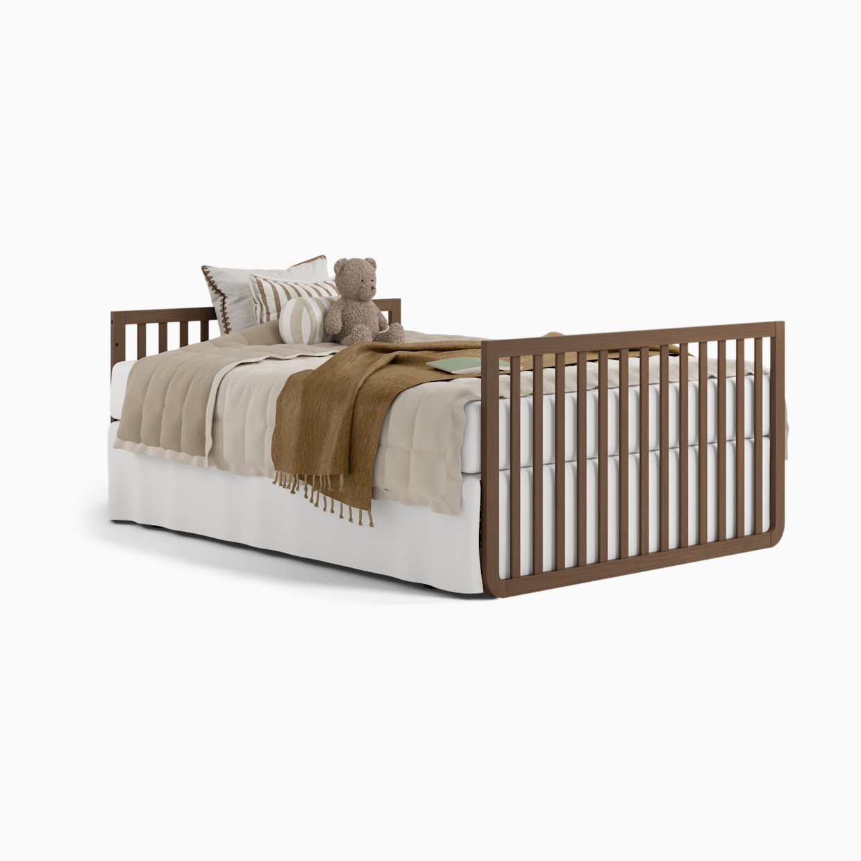 Storkcraft Amalfi Deluxe 5-in-1 Convertible Crib - Hazelnut.