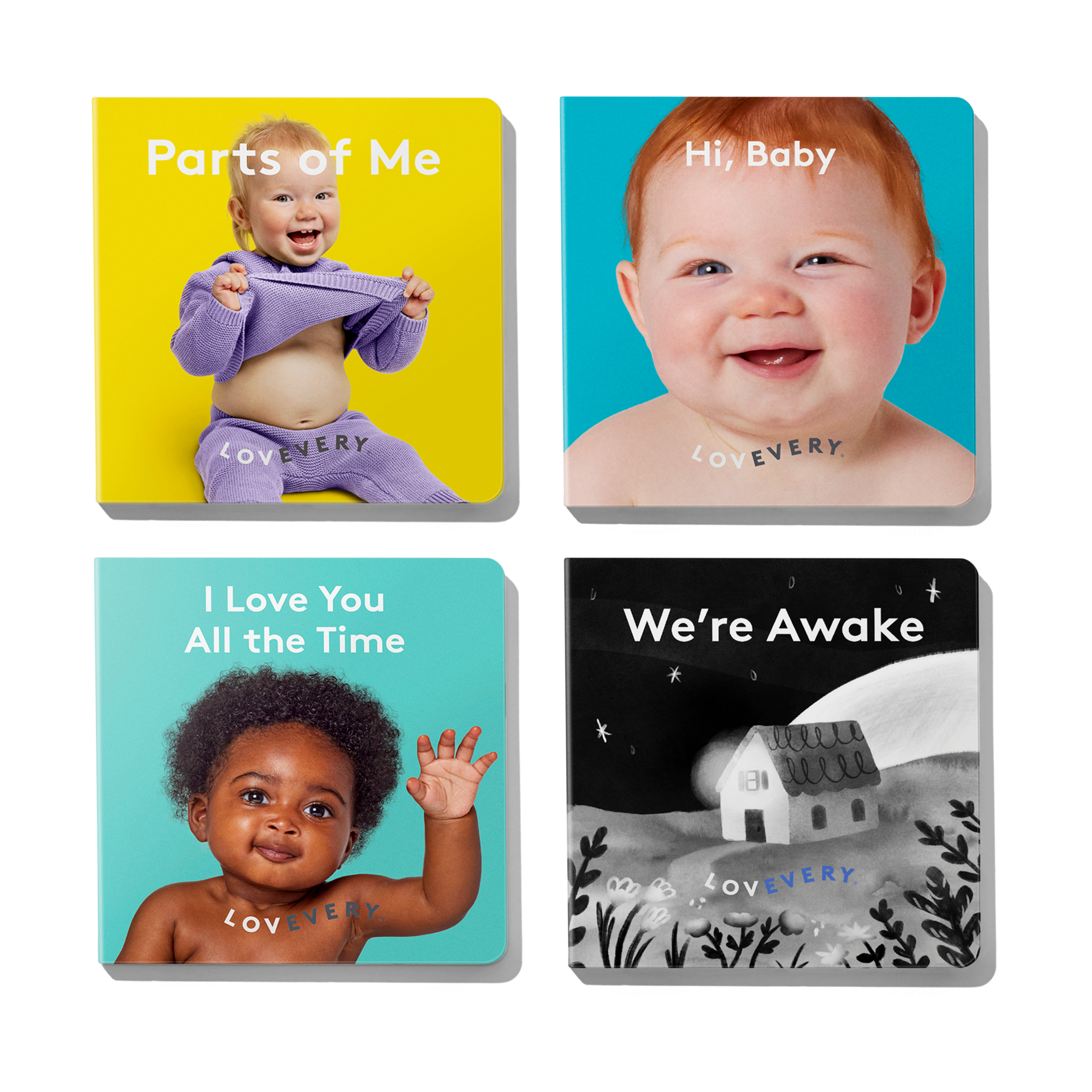 Lovevery Baby's First Book Set.