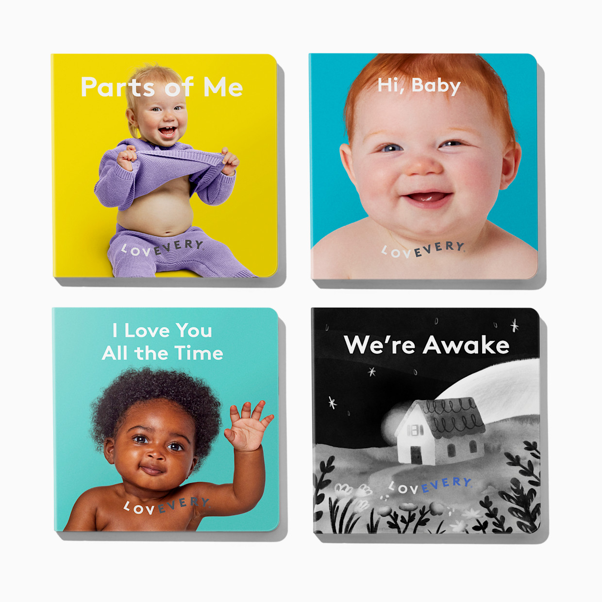 Lovevery Baby's First Book Set.