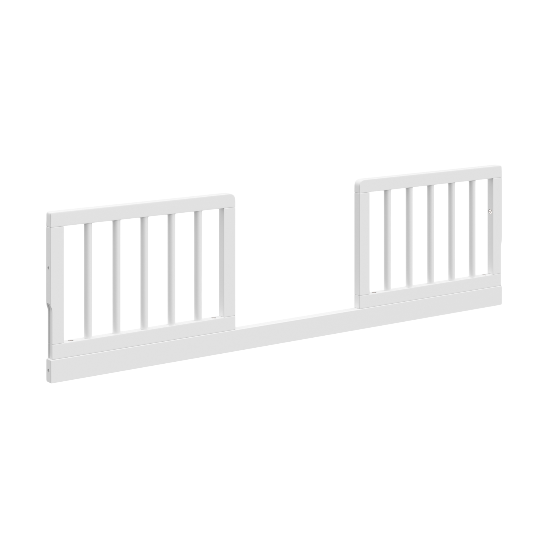 Storkcraft Universal Toddler Safety Guardrail Kit (Dowels) - White.