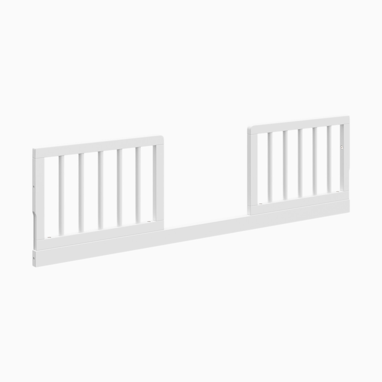 Storkcraft Universal Toddler Safety Guardrail Kit (Dowels) - White.