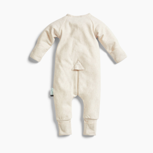 ergoPouch Romper/Layer 1.0 Tog - Oatmeal Marle, 0-3 Months.
