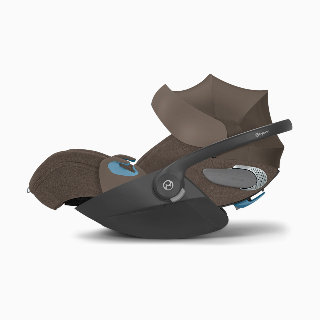 Cybex Cloud T Comfort Extend Infant Car Seat with SensorSafe - Coconut Brown.